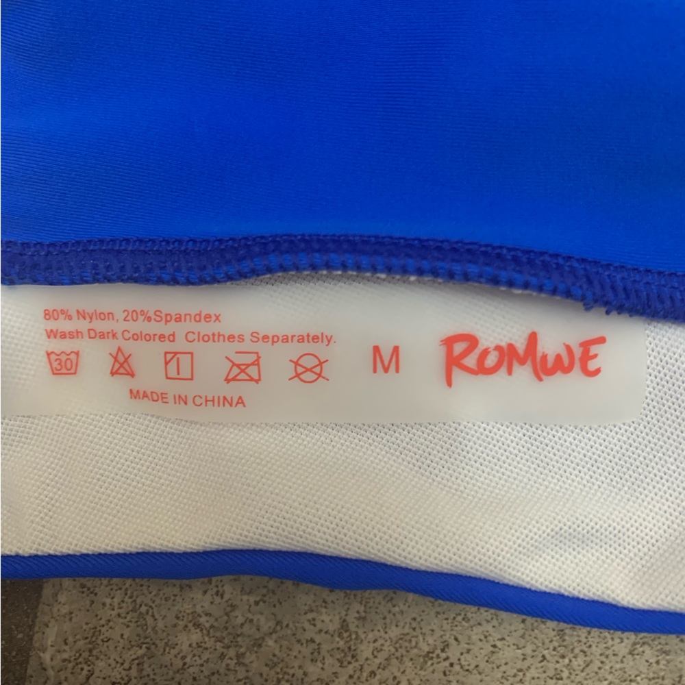 ROMWE Blue Bikini - Picture 5 of 7